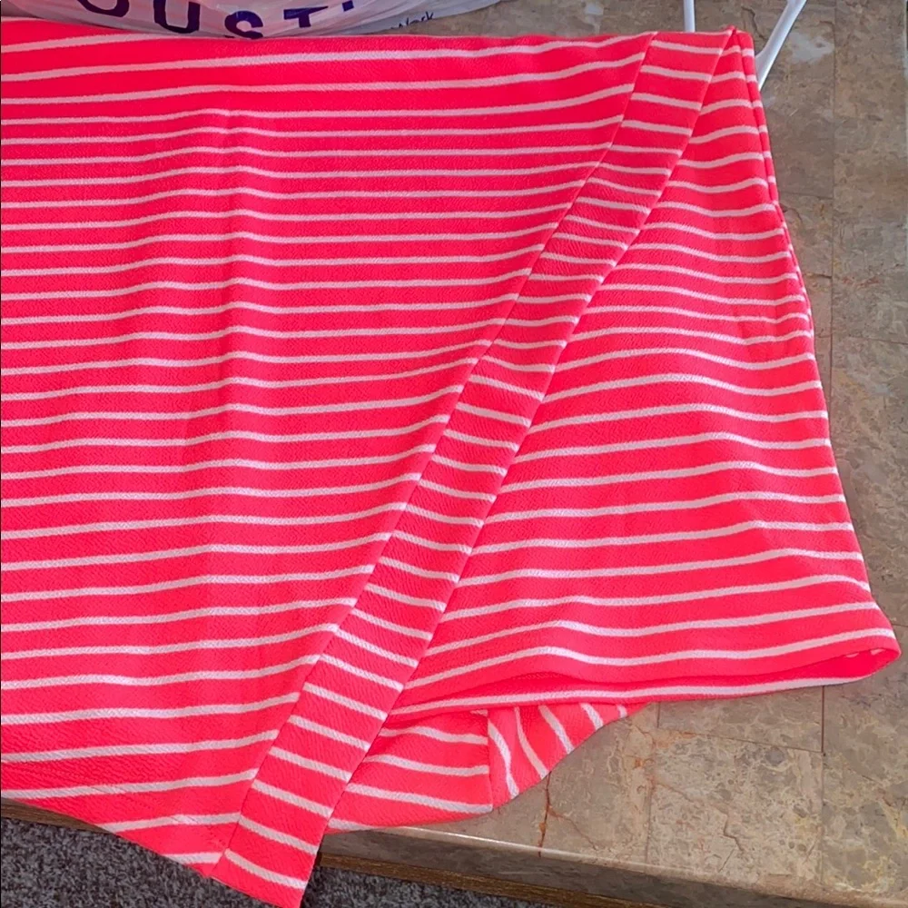 Bobbie Brooks Pink Striped Mini Dress